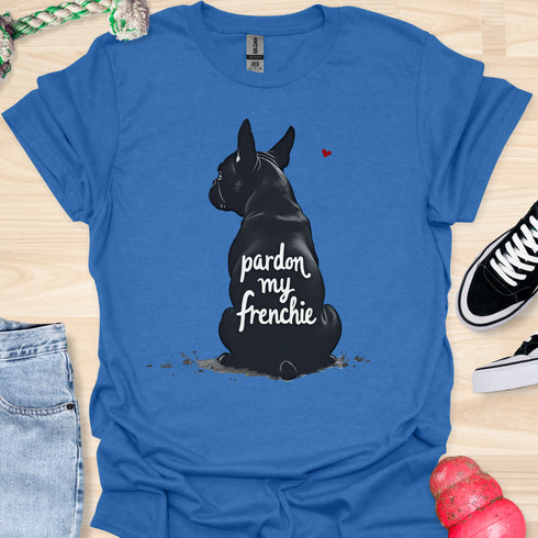 Pardon my frenchie - V4 - Stylish Back T-Shirt